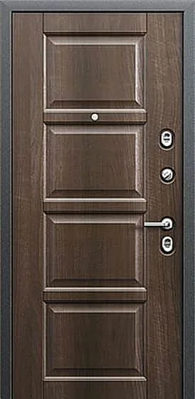 Входная дверь Aurora-1 (Порошковое напыление / МДФ ПВХ) - внутренняя сторона